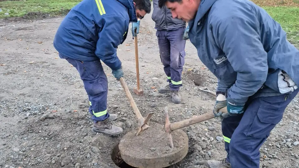 Aguas Rionegrinas: intensifica trabajos en el sistema cloacal de Cipolletti