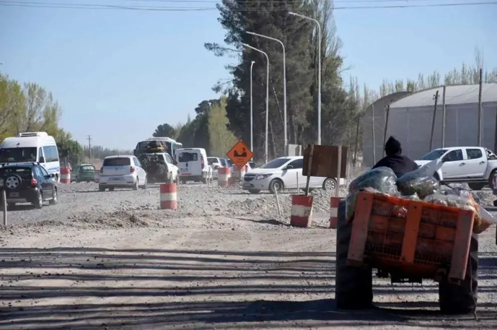Corte total de tránsito en un tramo de la ruta 7 por obras de ampliación