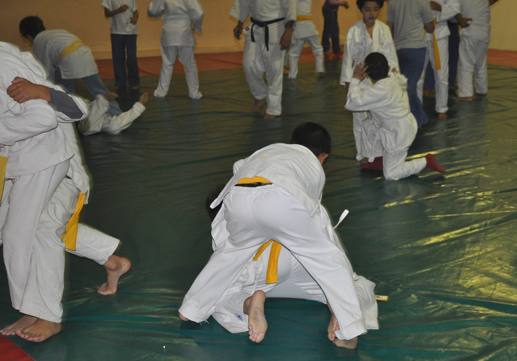 Seminario de arbitraje de judo en el Complejo Deportivo Municipal