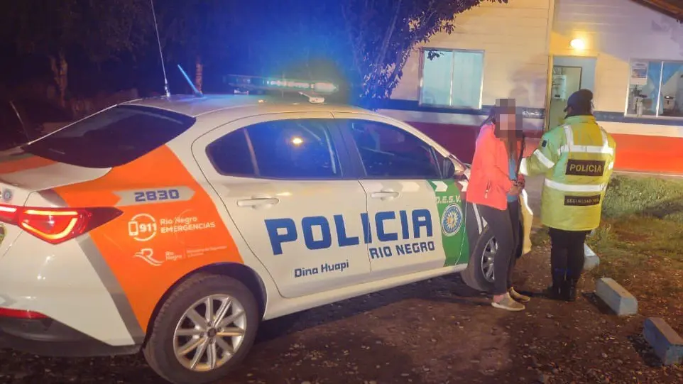La Policía de Río Negro detuvo a una mujer que estaba prófuga desde 2024