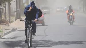 Alerta amarilla por vientos fuertes