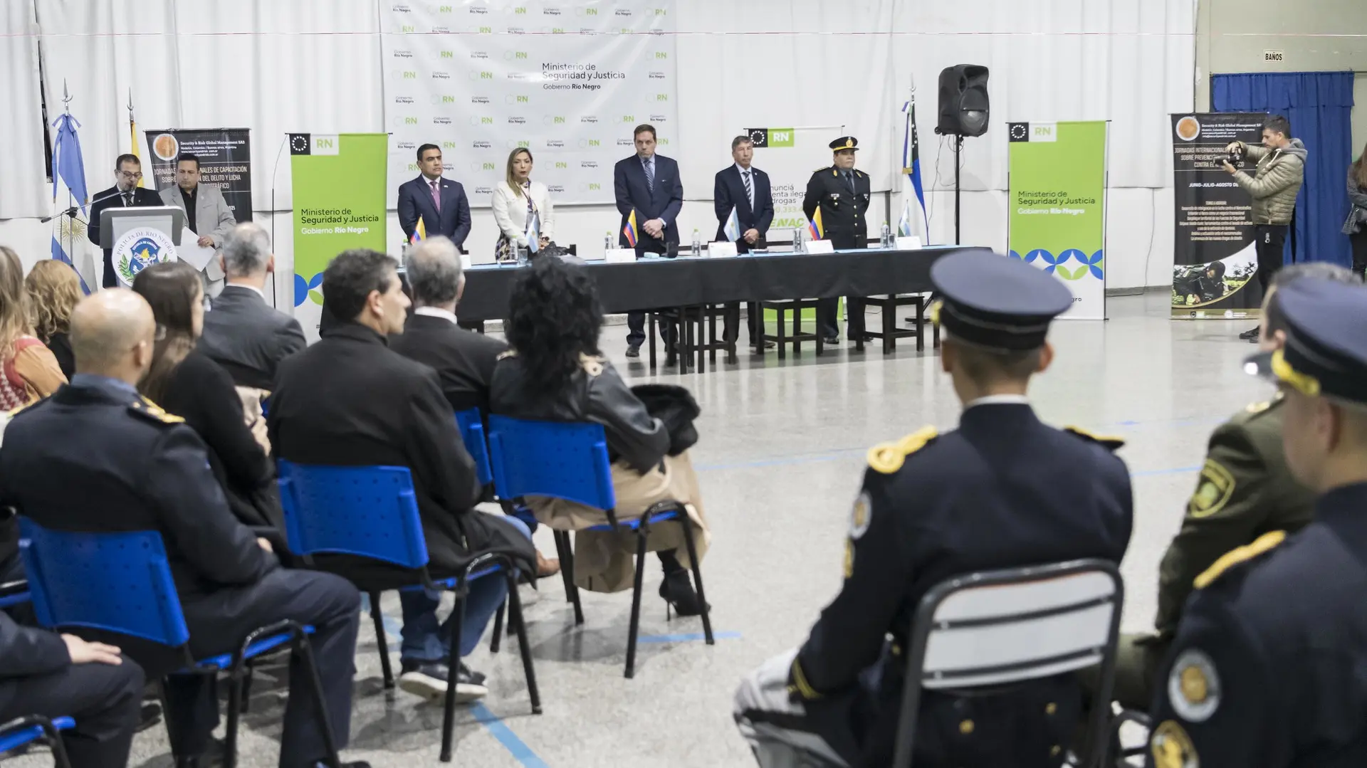 Viedma: comenzó curso internacional de primer nivel contra el narcotráfico