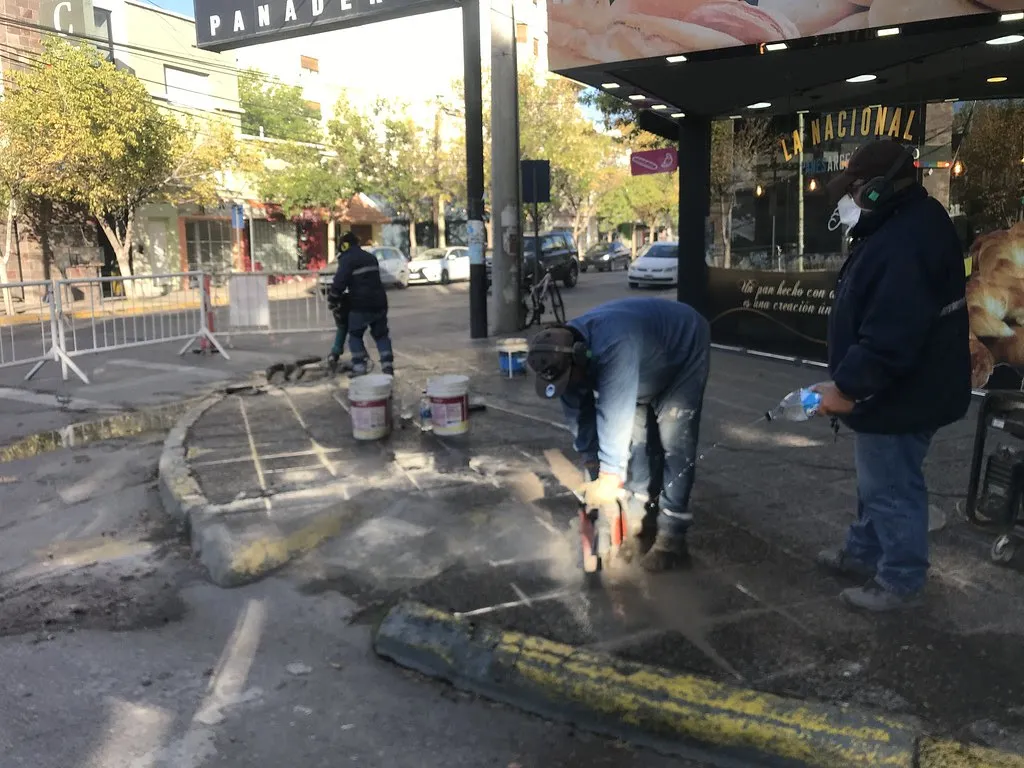 Cipolletti: cómo continúa el plan de rampas esta semana