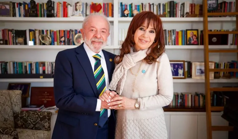 El mensaje de Cristina Kirchner tras el encuentro con Lula Da Silva