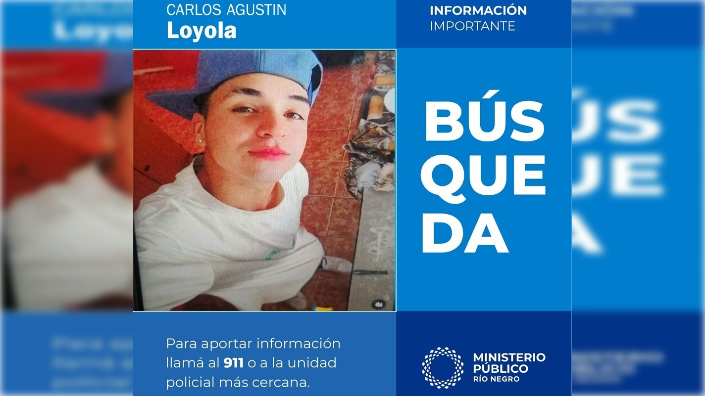 Buscan desesperadamente a un joven