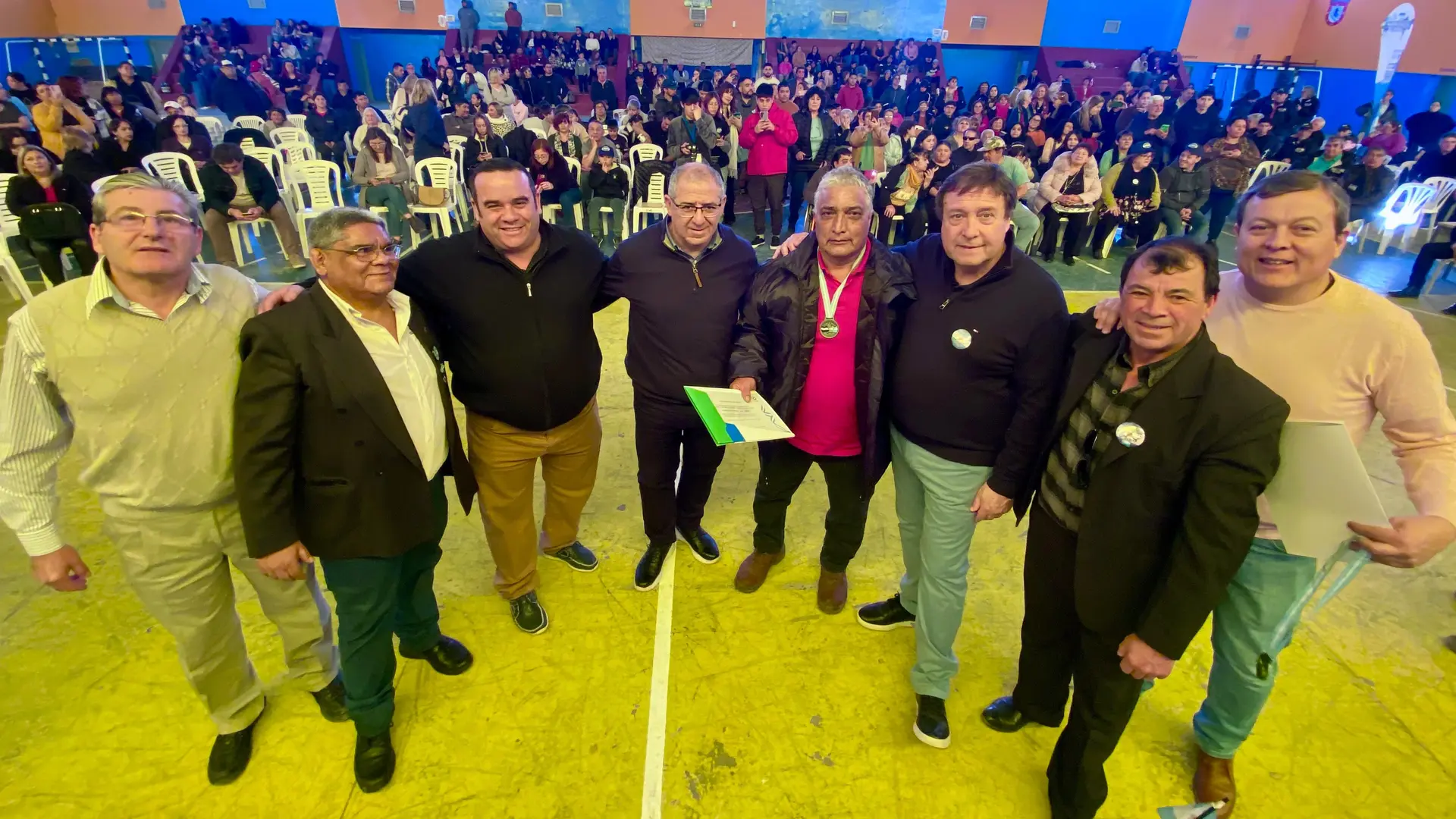 Emotivo homenaje a ex soldados continentales de Malvinas en el Alto Valle