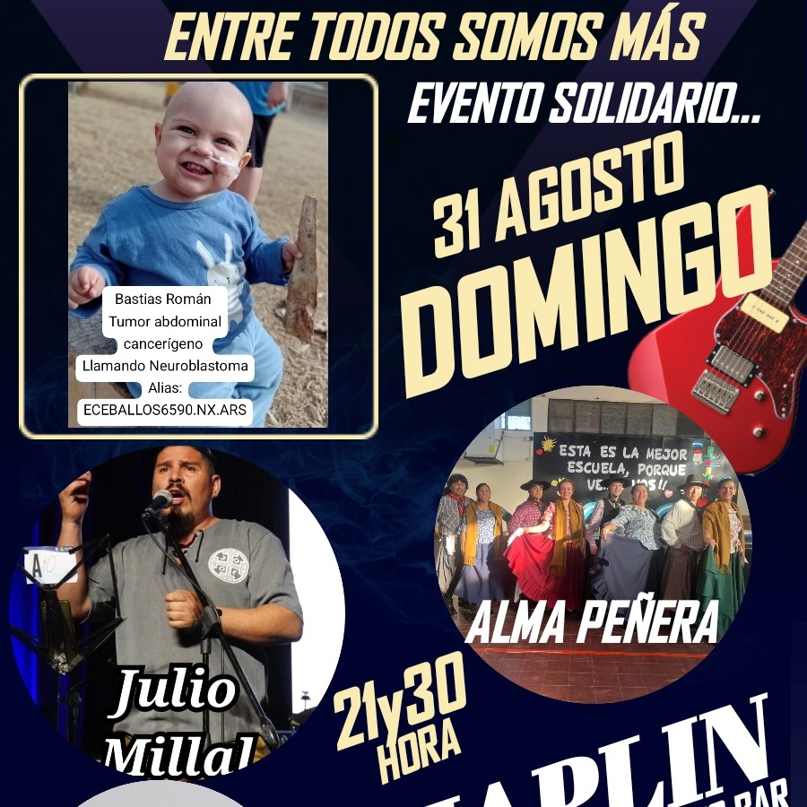 Organizan una noche solidaria por la salud de Román