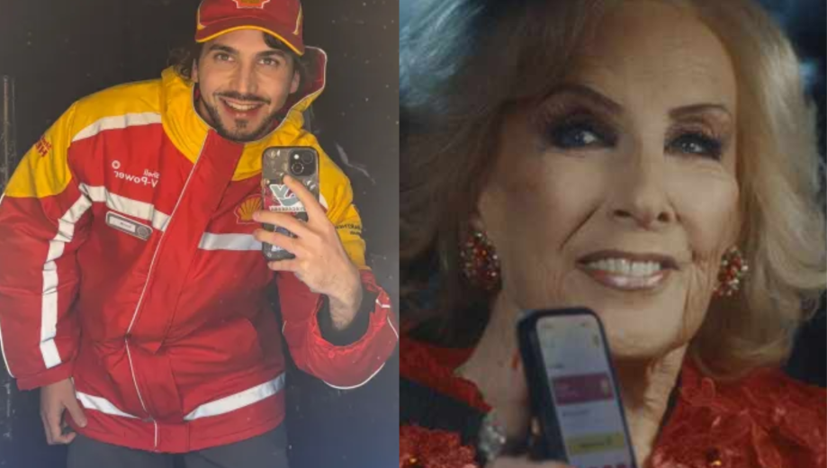 Un joven del Alto Valle protagonista con Mirtha Legrand en un comercial