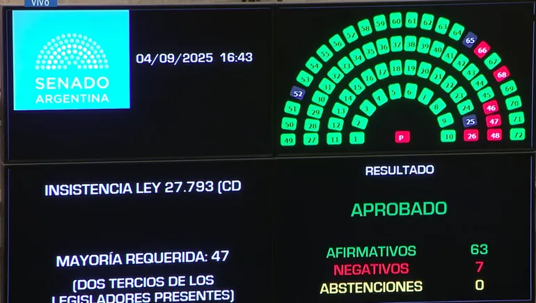 Discapacidad: cómo votaron los senadores de Río Negro y Neuquén
