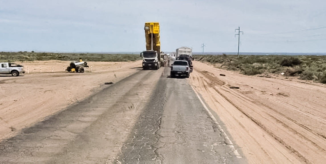 Reparan la Ruta 151, tras las acciones judiciales de la Provincia