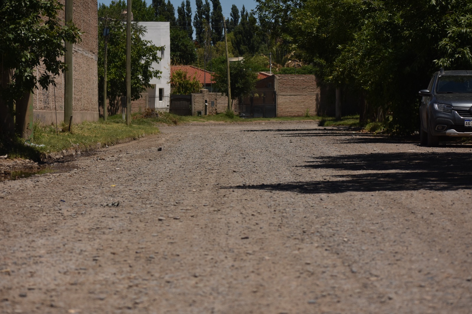 Trabajos de mantenimiento en calles de la Ciudad