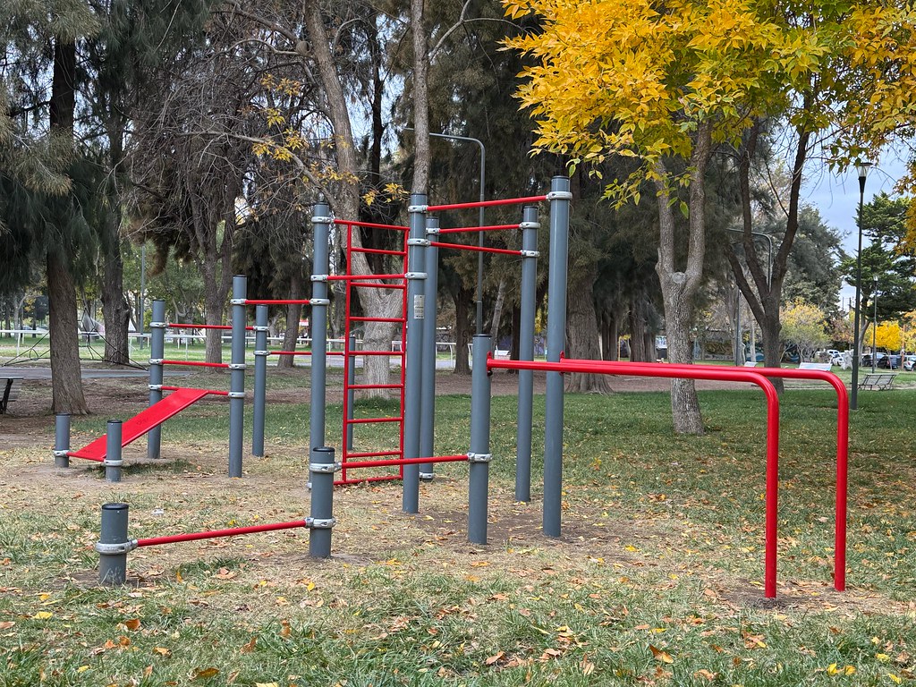 Nuevos juegos deportivos en el Parque Rosauer