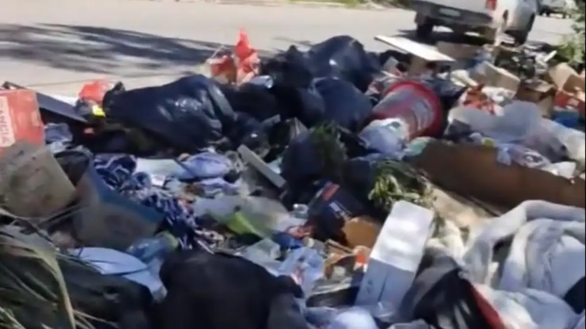 Microbasural gigante en Valentina Sur vuelve a generar alarma