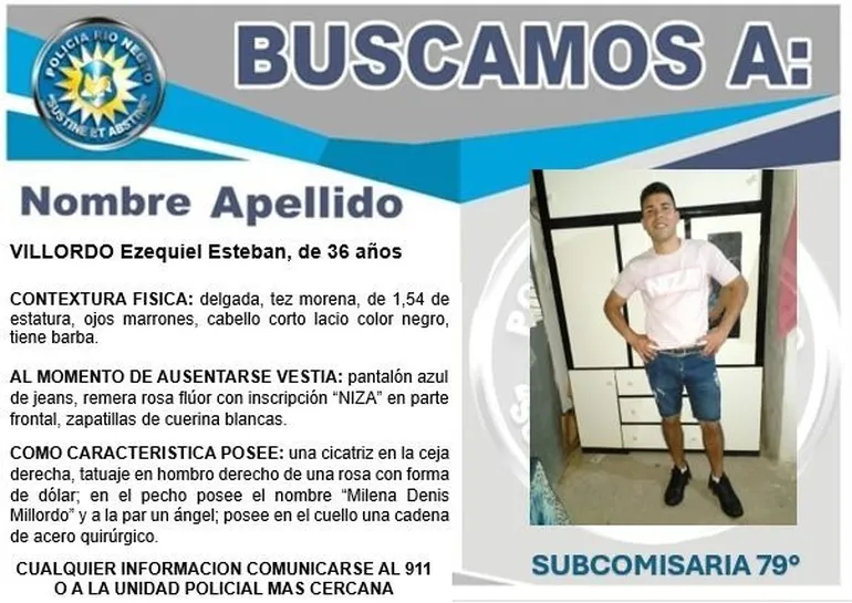 Alarma en Cipolletti: un hombre se fue de su casa sin celular ni dinero y no volvió