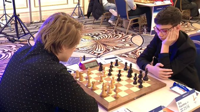 Faustino Oro luchó hasta el final, pero no pudo transformarse en el Gran Maestro más joven de la historia