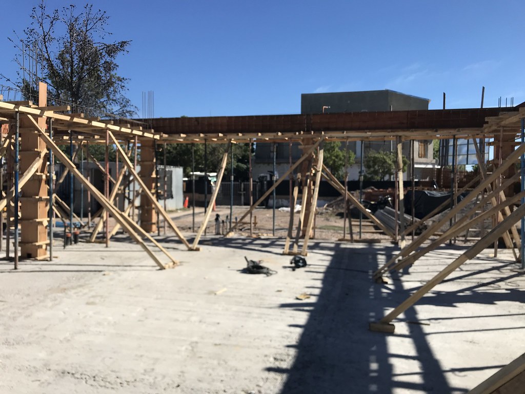Va tomando forma el nuevo salón comunitario del Don Bosco