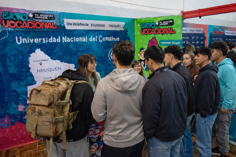 La UNCo se queda en Chos Malal: orientación vocacional más allá de la Expo