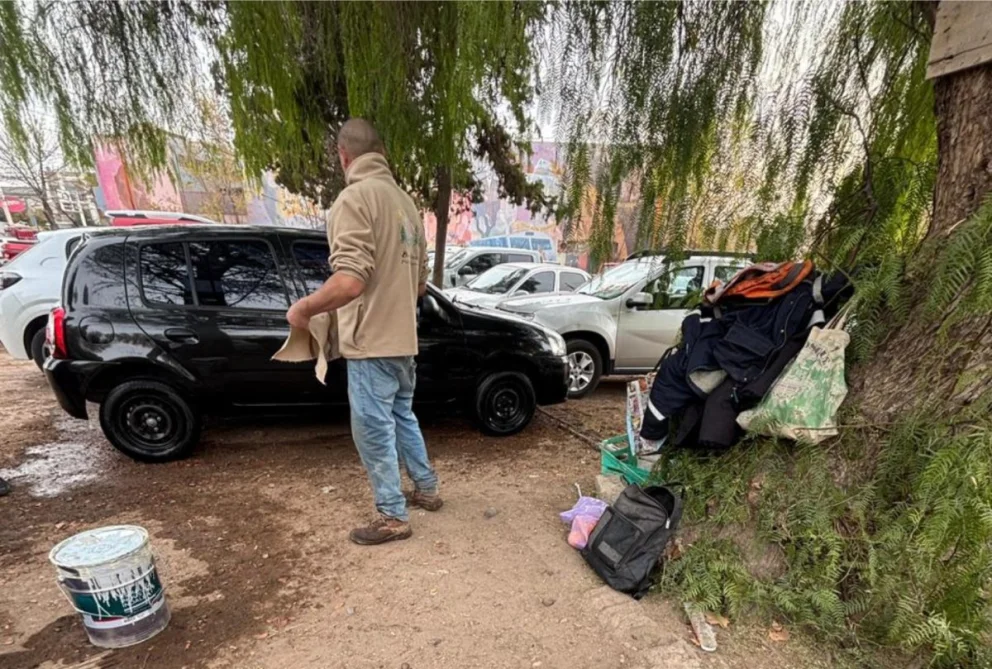 Municipio desarticuló un punto ilegal de “trapitos” en la zona del Sanatorio Río Negro