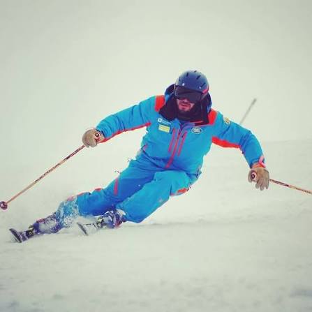 Ramiro Rinaldi, de Cipolletti a Aspen: el profesor de ski que fue elegido para trabajar en uno de los centros más prestigiosos del mundo