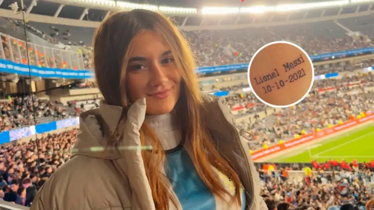 Tiene 4 tatuajes de Messi, cambió su fiesta de 15 por viajar a Barcelona e ingresó a la despedida