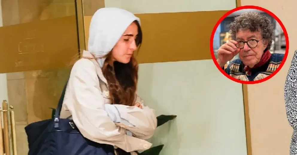 Ámbar de Benedictis despidió a Piero en medio del dolor y sin la presencia de su mamá, Juana Viale