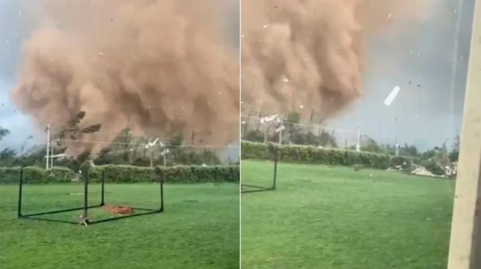Un tornado causó graves destrozos en Chile y hay alerta por posible alud