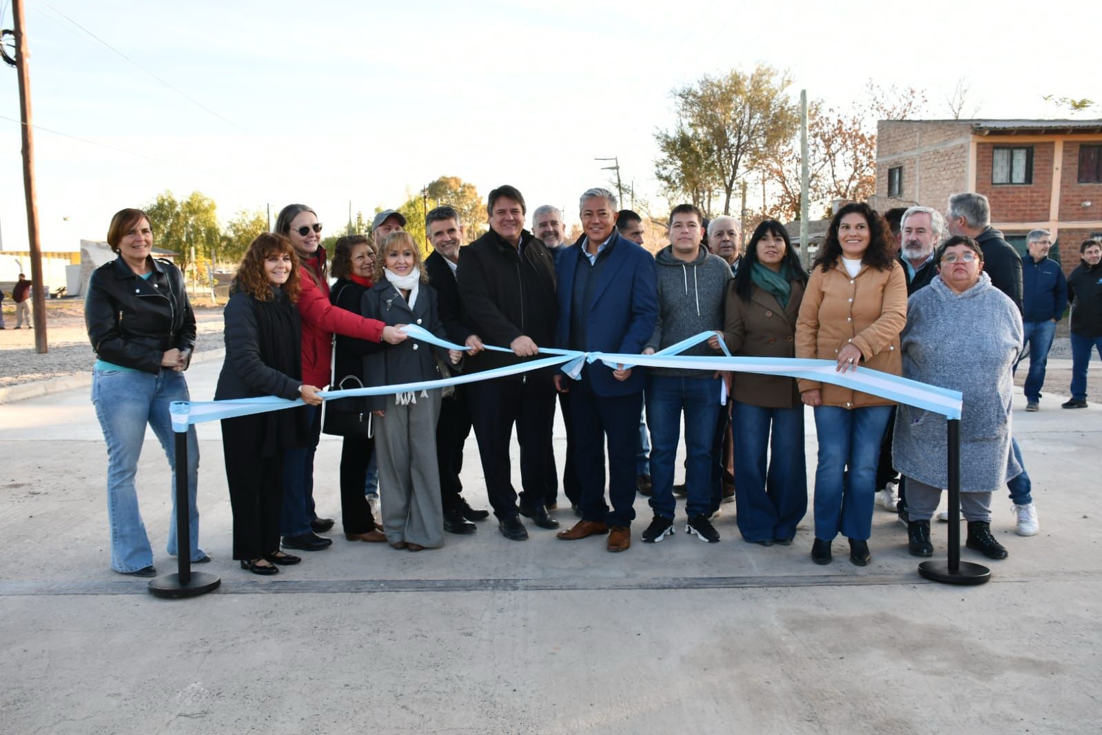 Conectividad histórica: Gaido y Figueroa inauguraron el puente de Ignacio Rivas y...