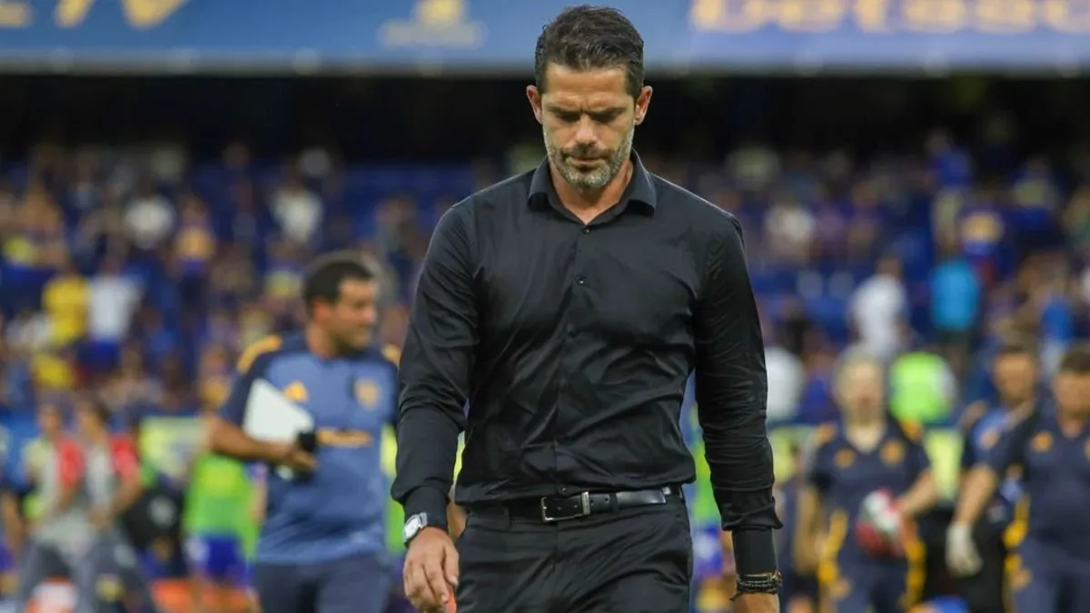 Riquelme echó a Gago tras la derrota ante River