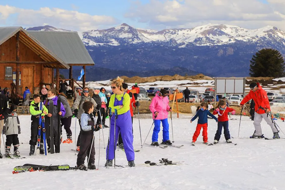 El Parque de Nieve Batea Mahuida prepara la apertura de temporada