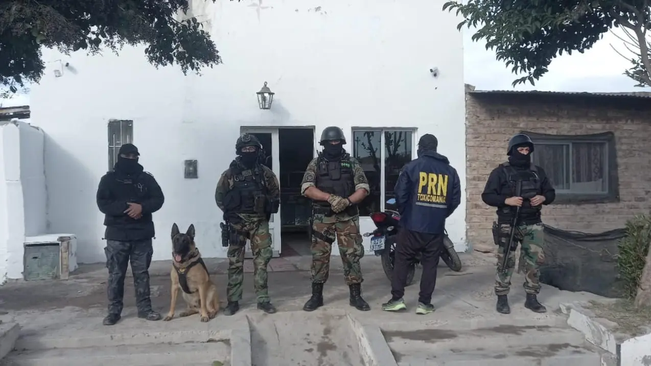 Operativo antidrogas en Choele Choel: secuestro de cocaína y marihuana