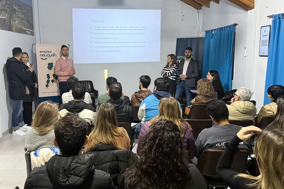 Presentaron las leyes Emplea Neuquén y Kimun a empresas del Parque Industrial