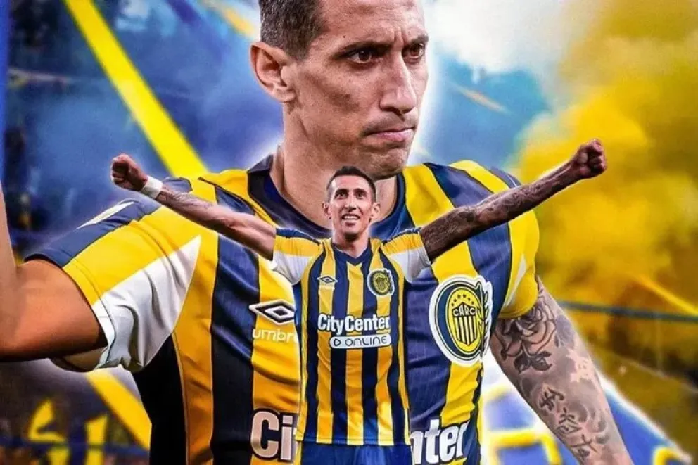 Ángel Di María regresa a Rosario Central y emociona al pueblo canalla