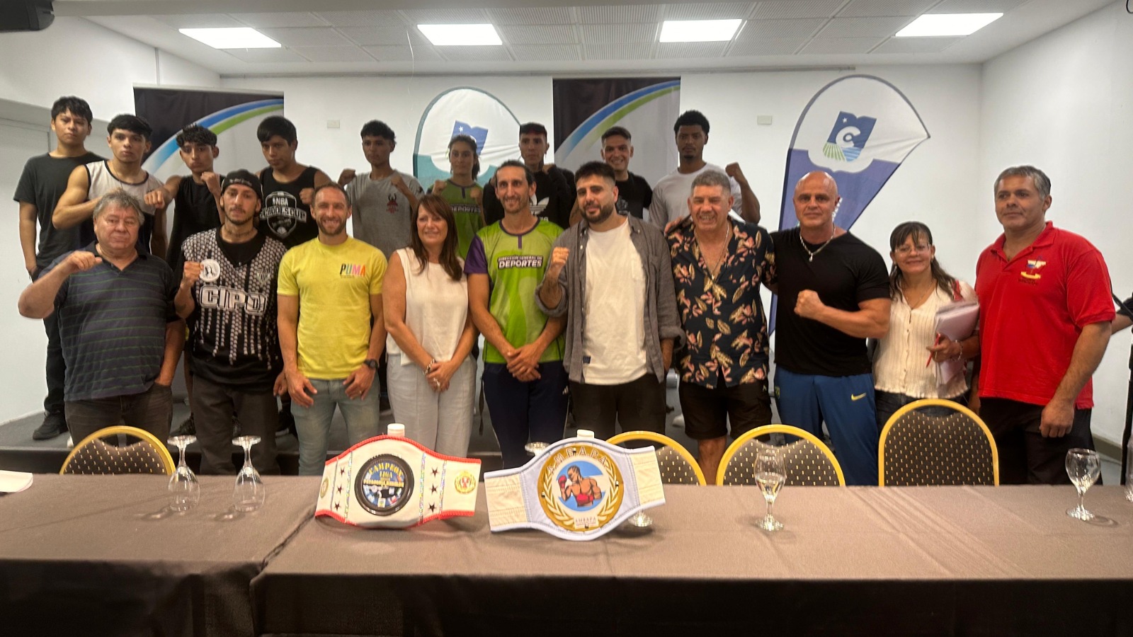 Cipolletti presentó el festival internacional de boxeo
